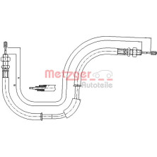 Metzger | Seilzug, Feststellbremse | 17.6105