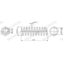 Monroe | Fahrwerksfeder | SP4097