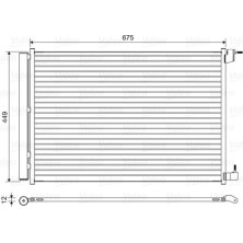 Valeo | Kondensator, Klimaanlage | 814468