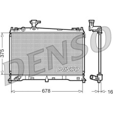 Denso | Kühler, Motorkühlung | DRM44010