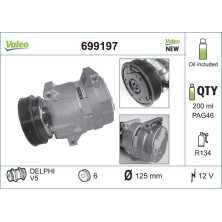 Valeo | Kompressor, Klimaanlage | 699197