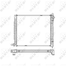 NRF | Kühler, Motorkühlung | 55445