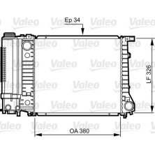 Valeo | Kühler, Motorkühlung | 731509