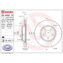 Brembo | Bremsscheibe | 09.A402.11