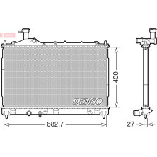 Denso | Kühler, Motorkühlung | DRM45042