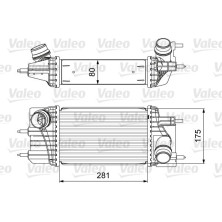 Valeo | Ladeluftkühler | 818666