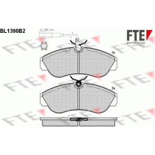 FTE | Bremsbelagsatz, Scheibenbremse | 9010163