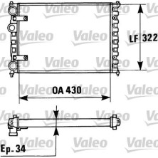 Valeo | Kühler, Motorkühlung | 730946