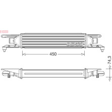 Denso | Ladeluftkühler | DIT01007