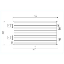 Valeo | Kondensator, Klimaanlage | 814003