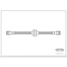 Corteco | Bremsschlauch | 19018151