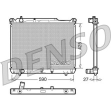 Denso | Kühler, Motorkühlung | DRM47019