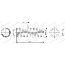 Monroe | Fahrwerksfeder | SP0503