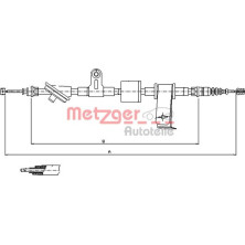 Metzger | Seilzug, Feststellbremse | 12.0101