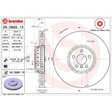 Brembo | Bremsscheibe | 09.D895.13