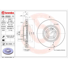 Brembo | Bremsscheibe | 09.E022.11