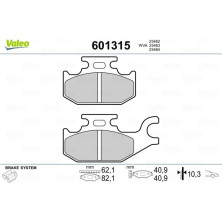 Valeo | Bremsbelagsatz, Scheibenbremse | 601315