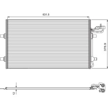 Valeo | Kondensator, Klimaanlage | 814324