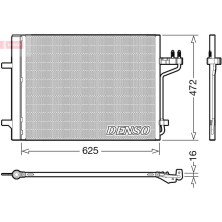 Denso | Kondensator, Klimaanlage | DCN10047