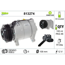 Valeo | Kompressor, Klimaanlage | 813274