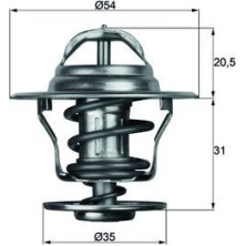 Mahle | Thermostat, Kühlmittel | TX 13 92D