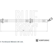 Blue Print | Bremsschlauch | ADBP530042