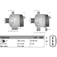 Denso | Generator | DAN2028