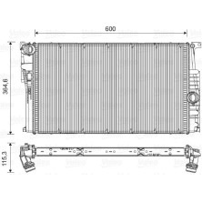 Valeo | Kühler, Motorkühlung | 735454