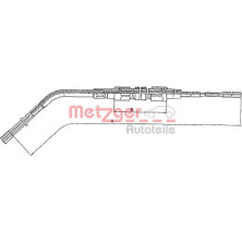 Metzger | Seilzug, Feststellbremse | 10.4132