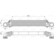 Valeo | Ladeluftkühler | 818587