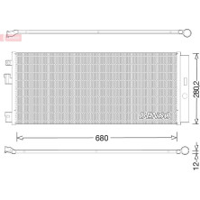 Denso | Kondensator, Klimaanlage | DCN20023