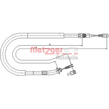 Metzger | Seilzug, Feststellbremse | 10.9873