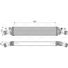 Valeo | Ladeluftkühler | 818601