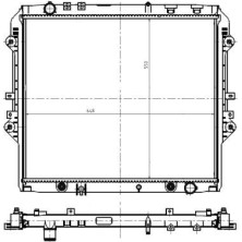 NRF | Kühler, Motorkühlung | 550032