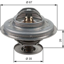 Gates | Thermostat, Kühlmittel | TH11687G1