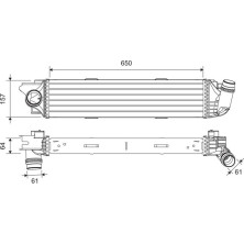 Valeo | Ladeluftkühler | 818299