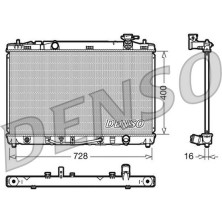 Denso | Kühler, Motorkühlung | DRM50041