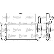 Valeo | Kühler, Motorkühlung | 732851