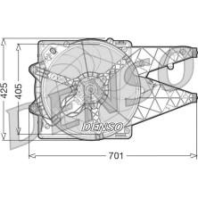 Denso | Lüfter, Motorkühlung | DER09101