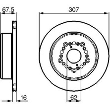 BOSCH | Bremsscheibe | 0 986 479 023