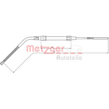 Metzger | Seilzug, Feststellbremse | 10.4134