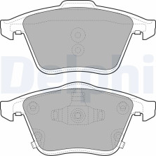 Delphi | Bremsbelagsatz, Scheibenbremse | LP2025