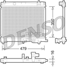 Denso | Kühler, Motorkühlung | DRM50078