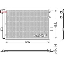 Denso | Kondensator, Klimaanlage | DCN32065