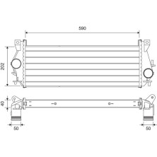 Valeo | Ladeluftkühler | 818340