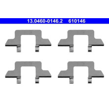 ATE | Zubehörsatz, Scheibenbremsbelag | 13.0460-0146.2 ATE | Zubehörsatz, Scheibenbremsbelag | 13.0460-0146.2