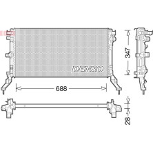 Denso | Kühler, Motorkühlung | DRM23039