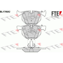 FTE | Bremsbelagsatz, Scheibenbremse | 9010370