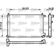 Valeo | Kühler, Motorkühlung | 732003