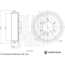 Blue Print | Bremstrommel | ADBP470034